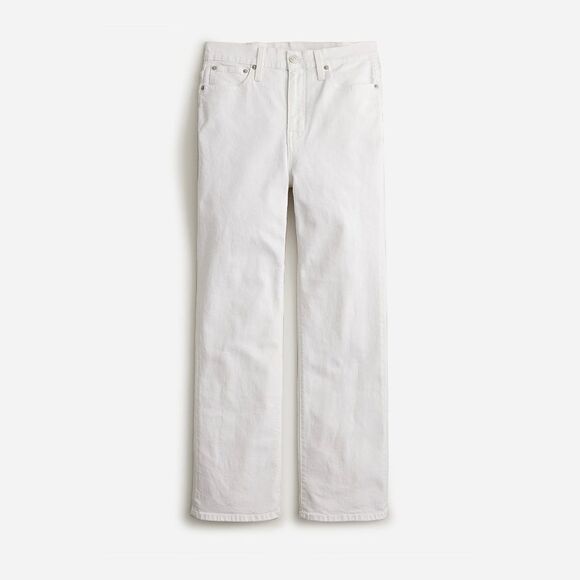J. Crew Denim - NEW J. Crew High Rise Slim Demi Boot Jean in White Wash
